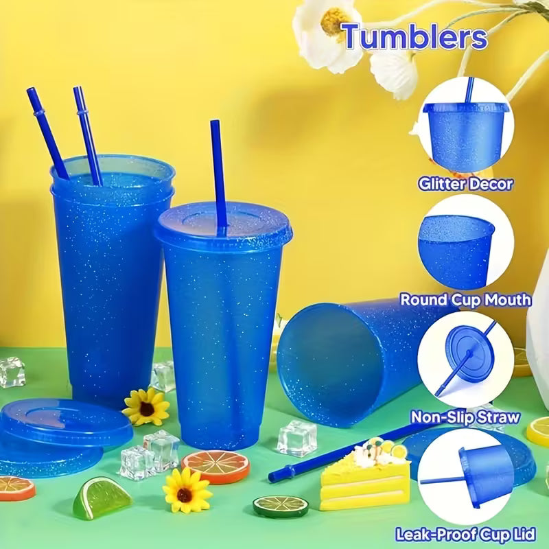 Personalisierter Glitzerbecher