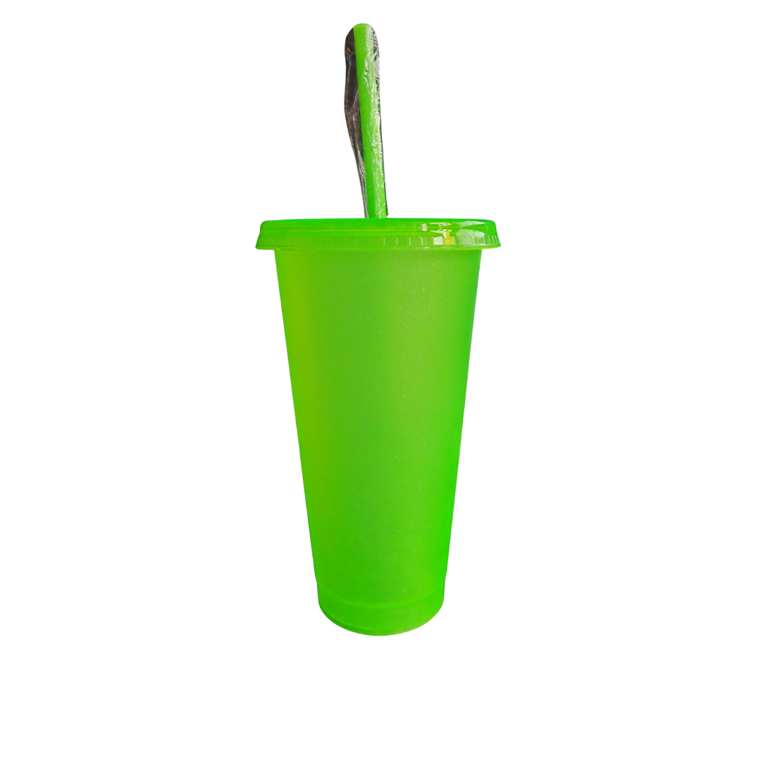 Personalisierter Glitzerbecher