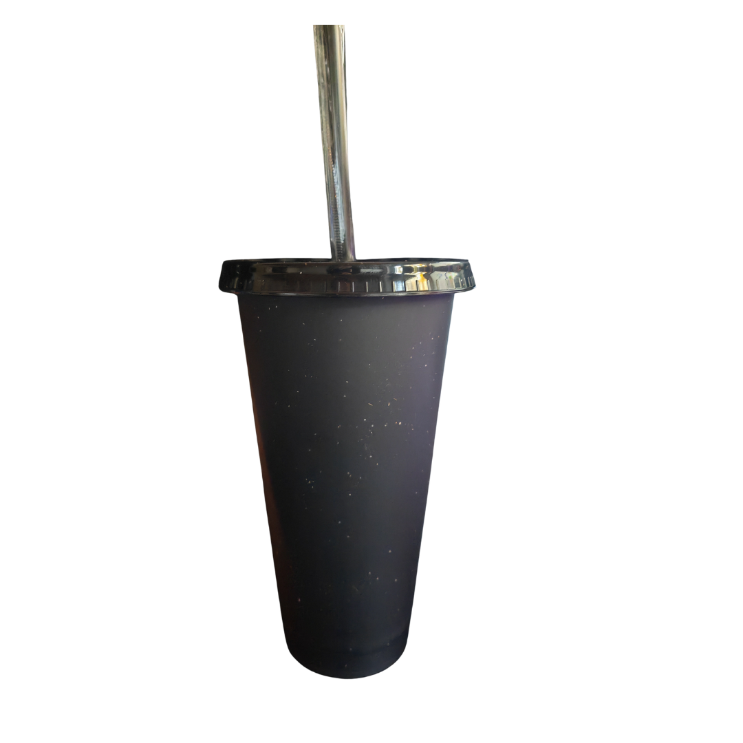 Personalisierter Glitzerbecher