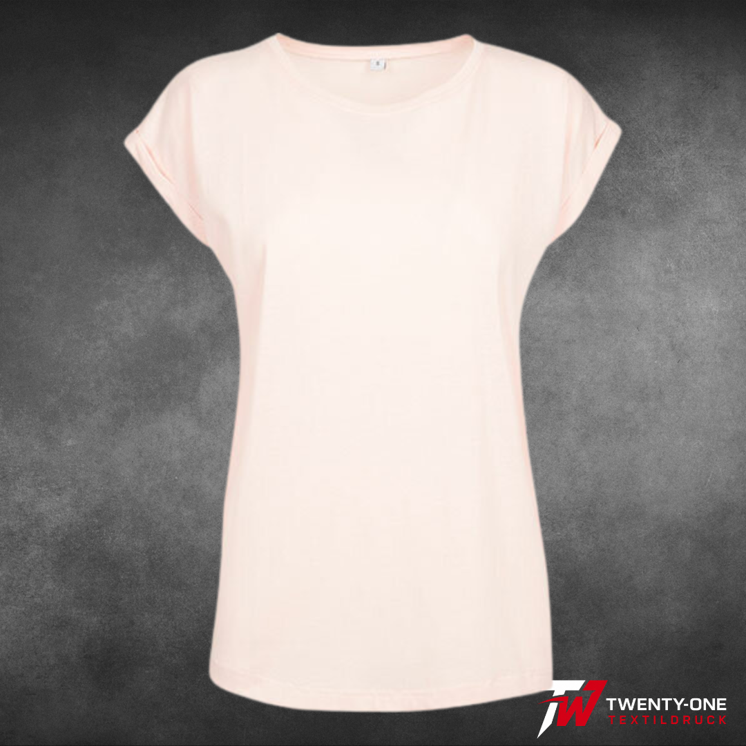 Ladies` Extended Shoulder Tee