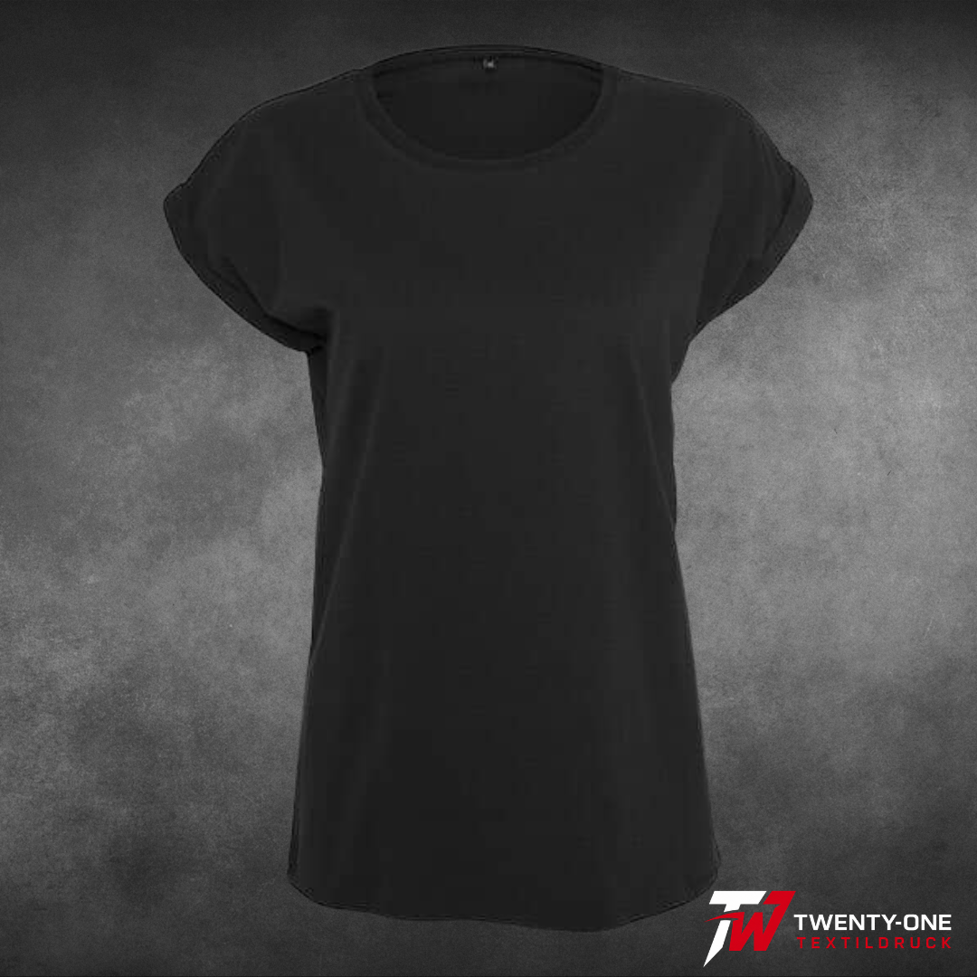 Ladies` Extended Shoulder Tee