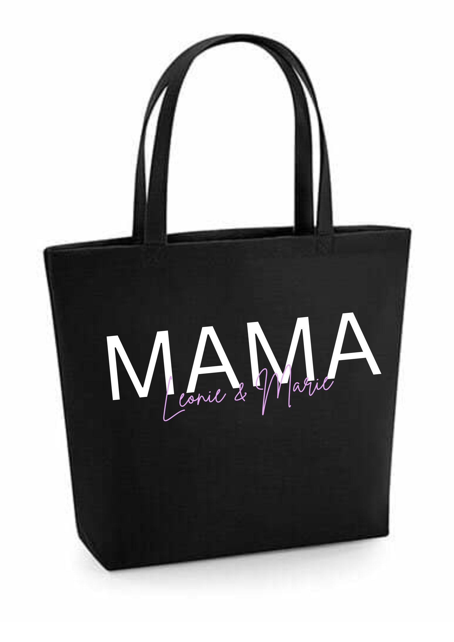 Filztasche für Mama/Oma – mit den Namen ihrer Liebsten