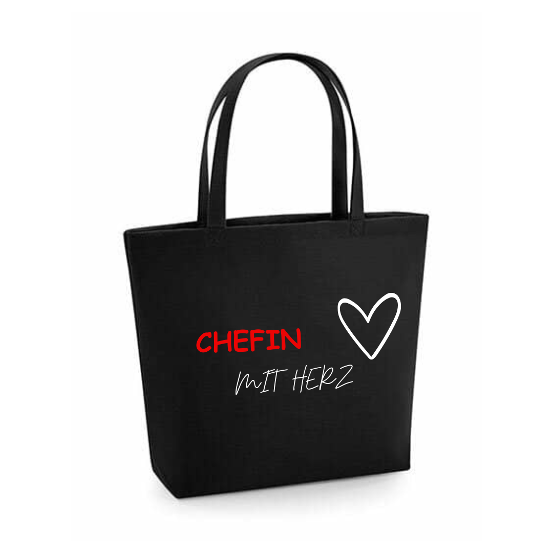Filztasche mit Wunschberuf & Herzdesign (Alltagshelden)