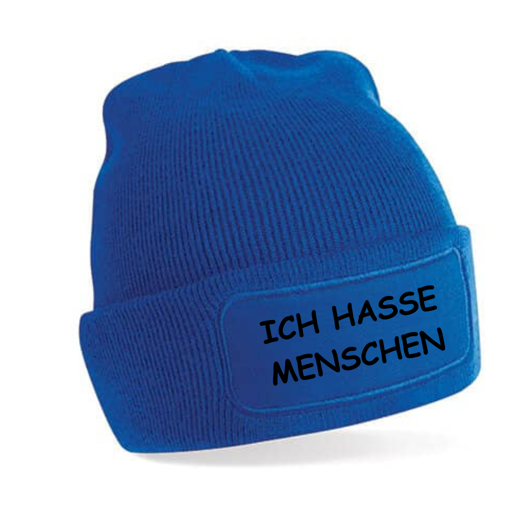 Mütze - ICH HASSE MENSCHEN
