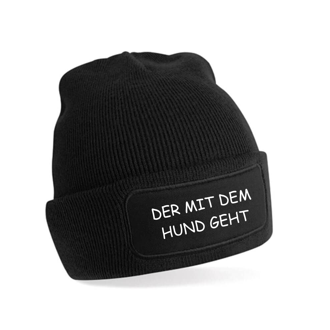 Mütze DER MIT DEM HUND GEHT