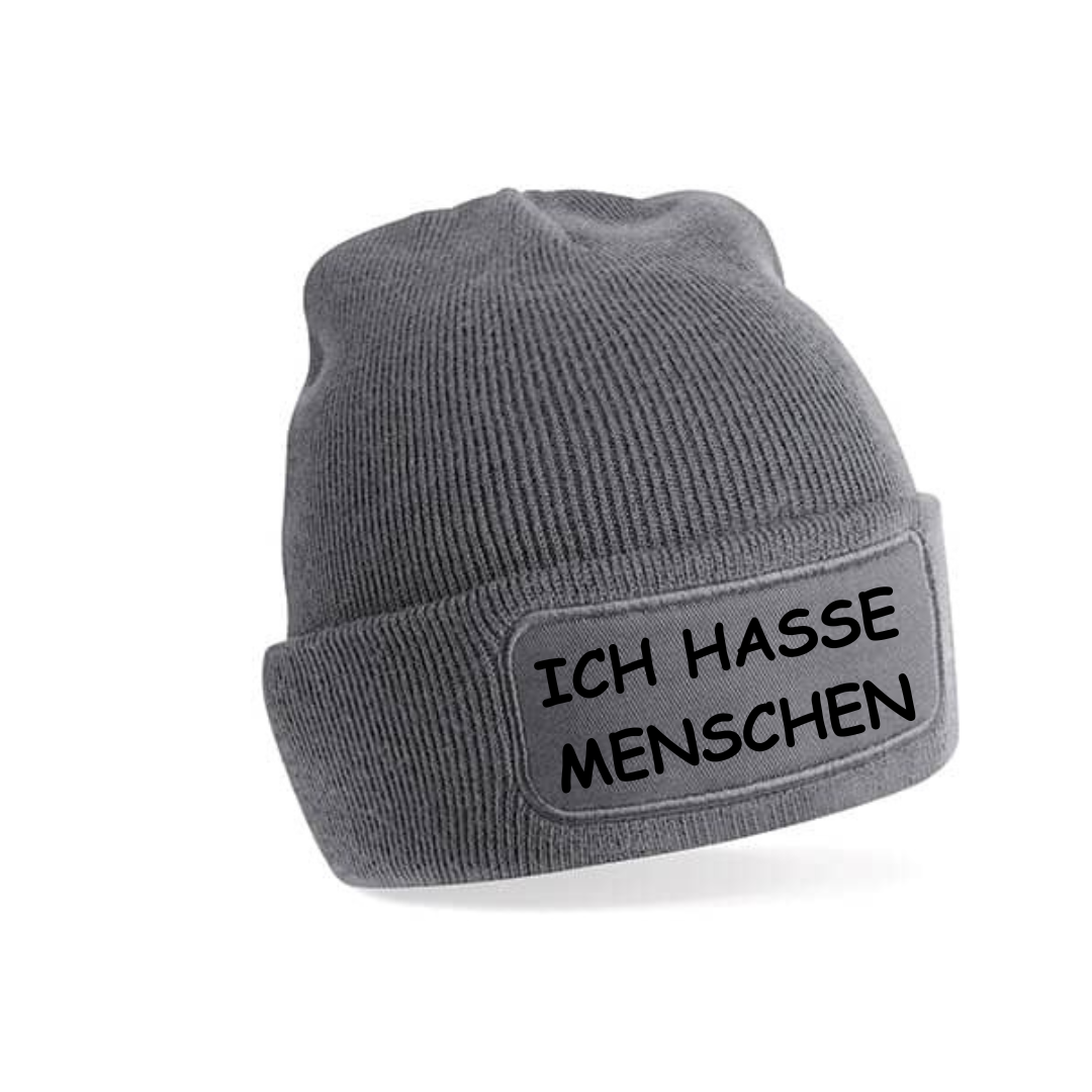 Mütze - ICH HASSE MENSCHEN
