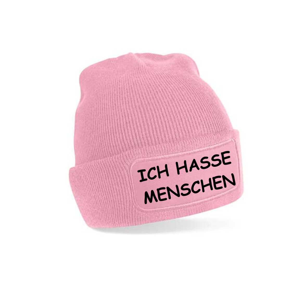 Mütze - ICH HASSE MENSCHEN