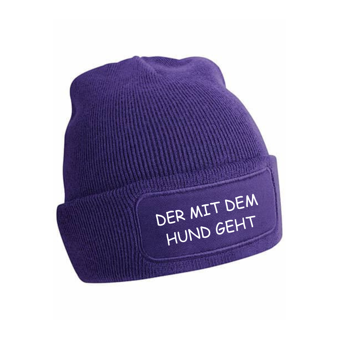 Mütze DER MIT DEM HUND GEHT