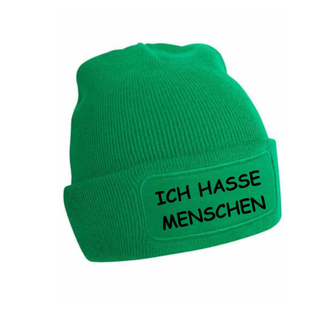 Mütze - ICH HASSE MENSCHEN