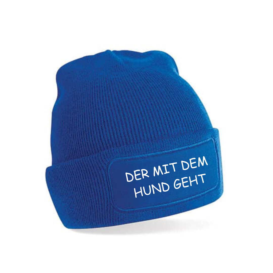 Mütze DER MIT DEM HUND GEHT