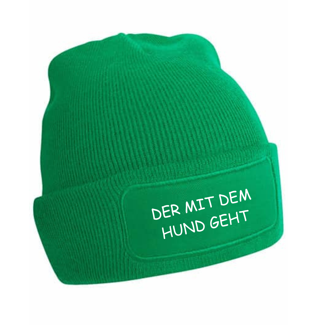 Mütze DER MIT DEM HUND GEHT