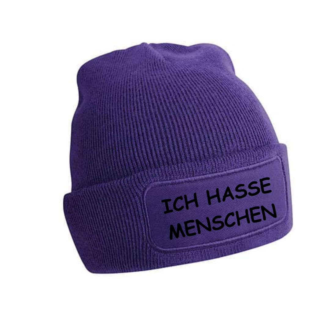 Mütze - ICH HASSE MENSCHEN