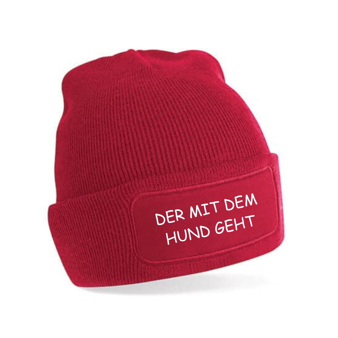 Mütze DER MIT DEM HUND GEHT