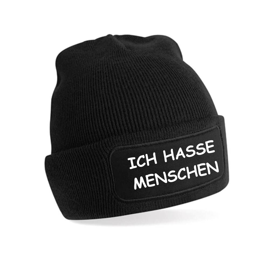 Mütze - ICH HASSE MENSCHEN
