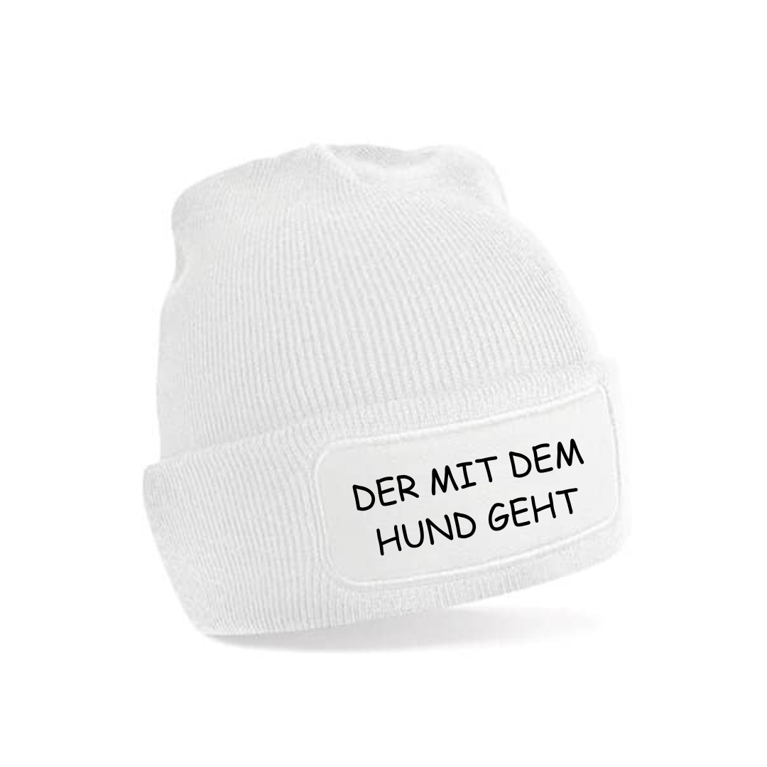 Mütze DER MIT DEM HUND GEHT